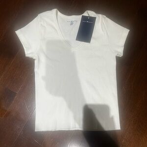 basic white tee from brandy melville